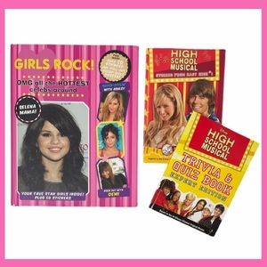 High School Musical & Celebrity Book Bundle
